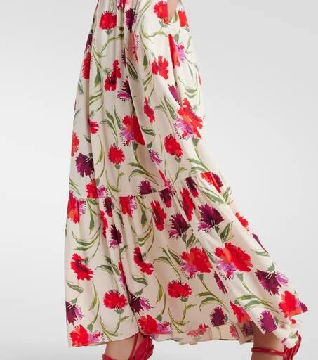 Diane von Furstenberg Etta floral maxi dress 6