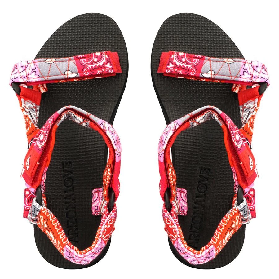 Arizona Love Ladies Multicolor Trekky Quilt Sandals 3