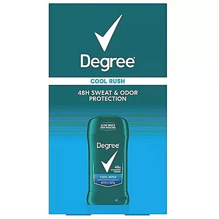 Degree Degree Men Dry Protection Antiperspirant, Cool Rush, 2.7 oz., 5 pk. 6