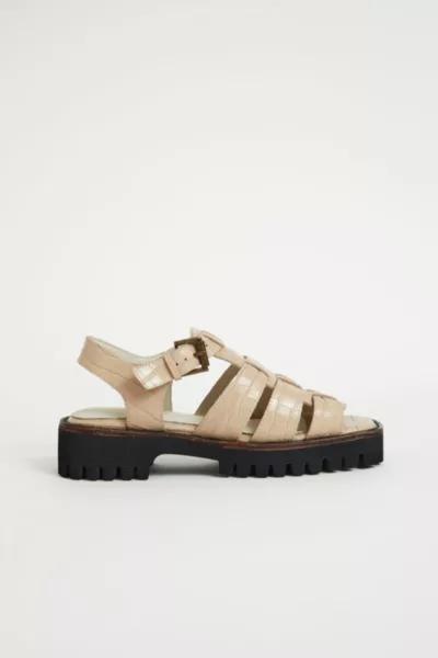 Intentionally Blank Intentionally Blank Haddie Leather Fisherman Sandal