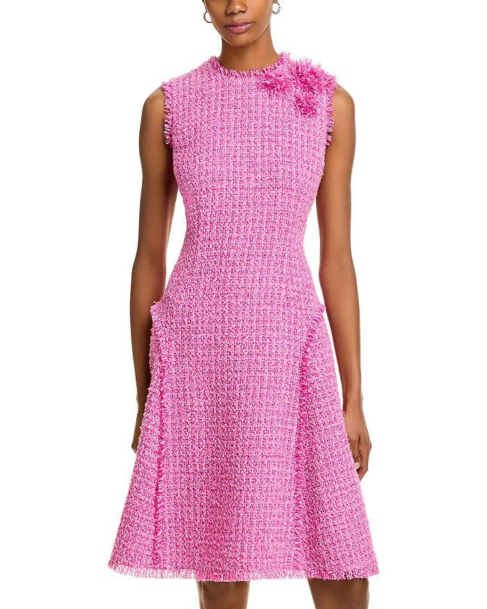 Teri Jon Bouclé Dress 1