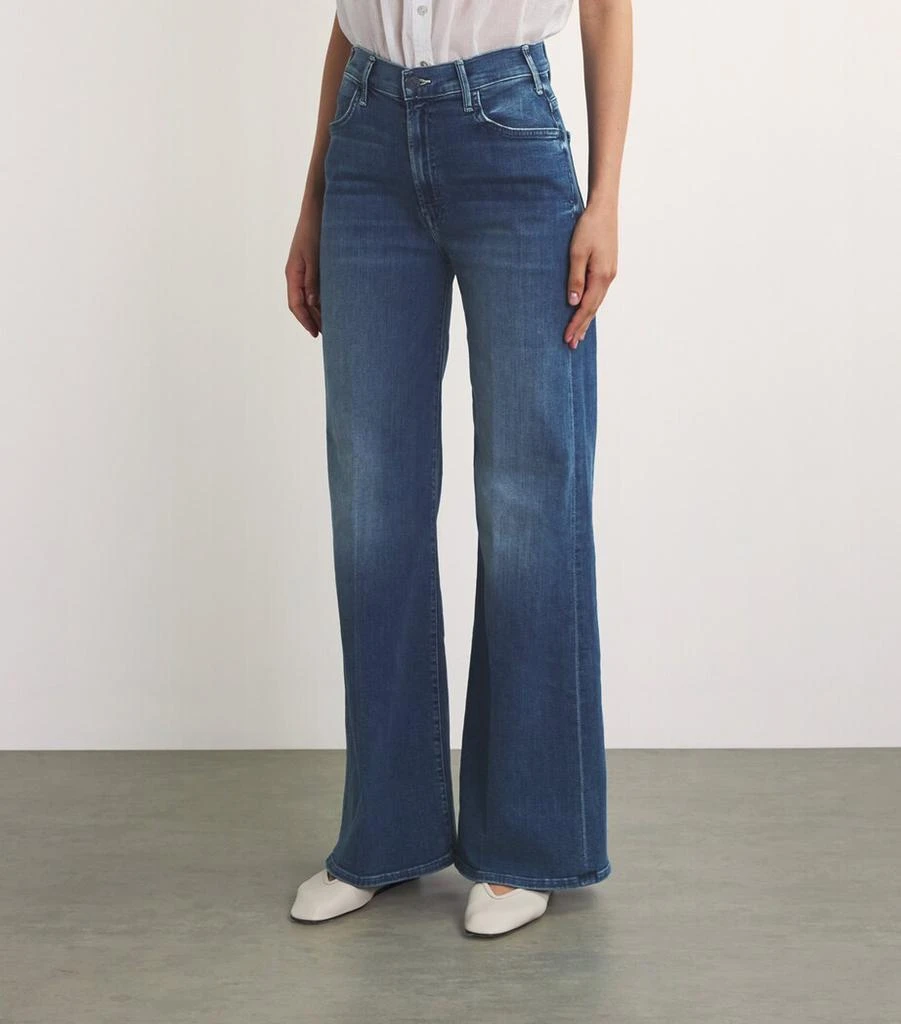 MOTHER The Hustler Roller Skimp Wide-Leg Jeans 3