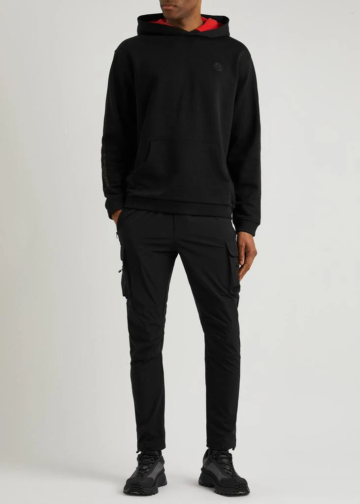 Moncler Logo hooded cotton sweatshirt 4