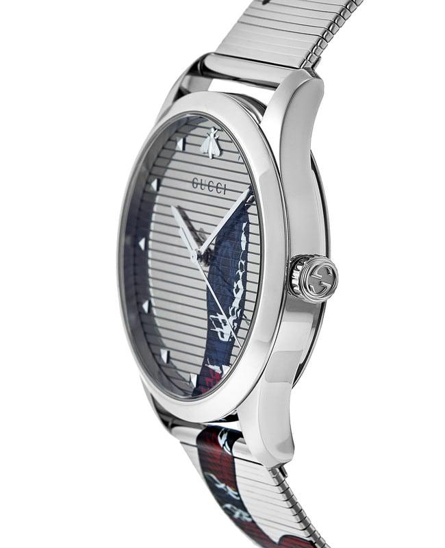 Gucci Gucci G Timeless 38mm King Snake Steel Unisex Watch YA1264123 Accessories Free Shipping BeyondStyle