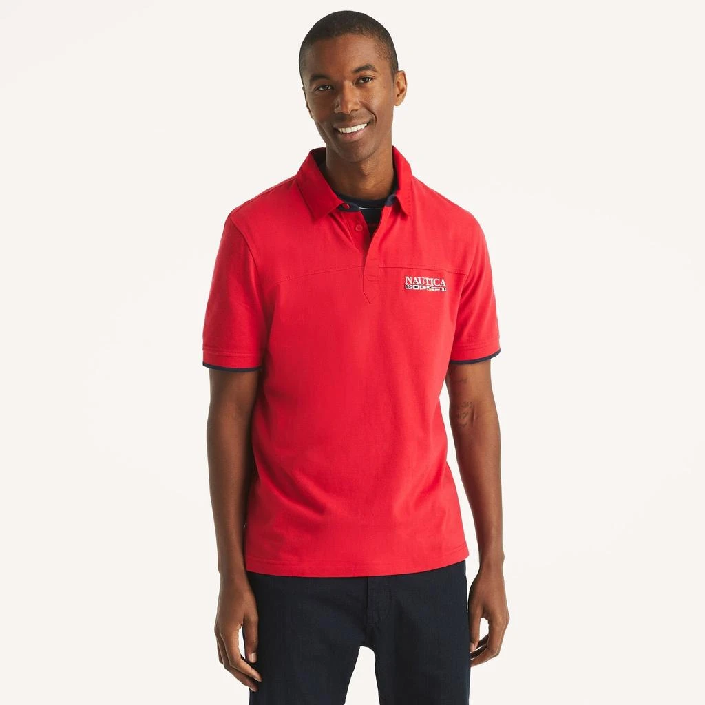 Nautica Mens Classic Fit Polo 1