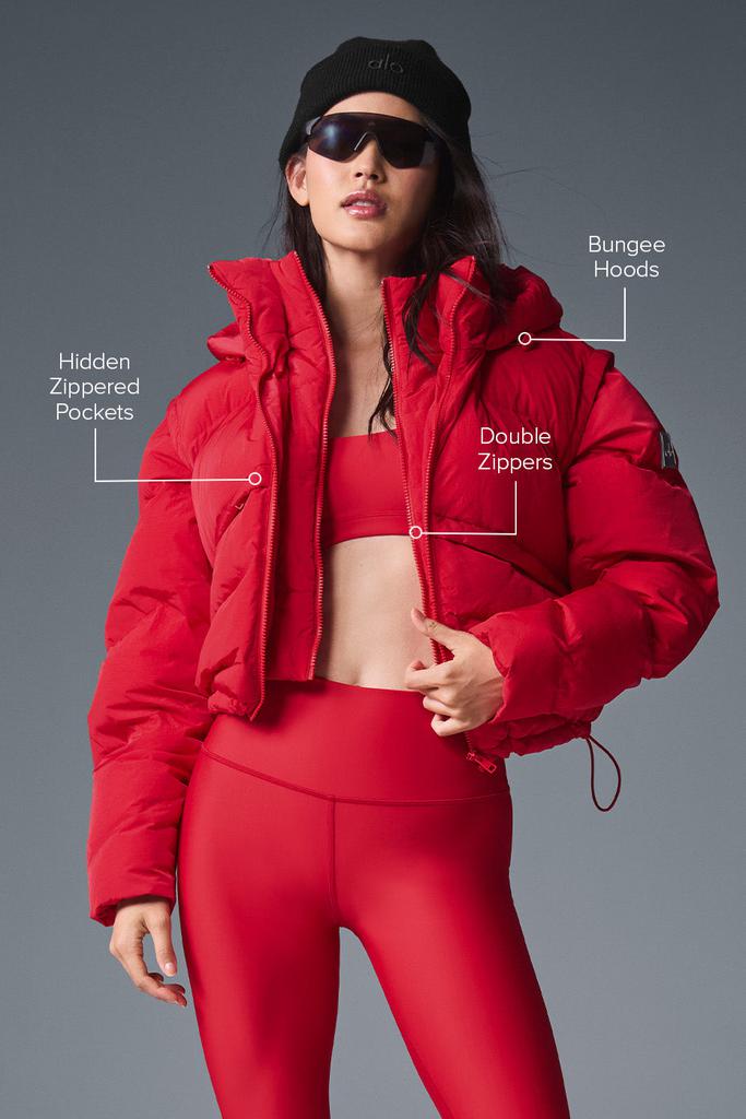 Alo Glacier Puffer - Bold Red - Coats - Compare Prices from