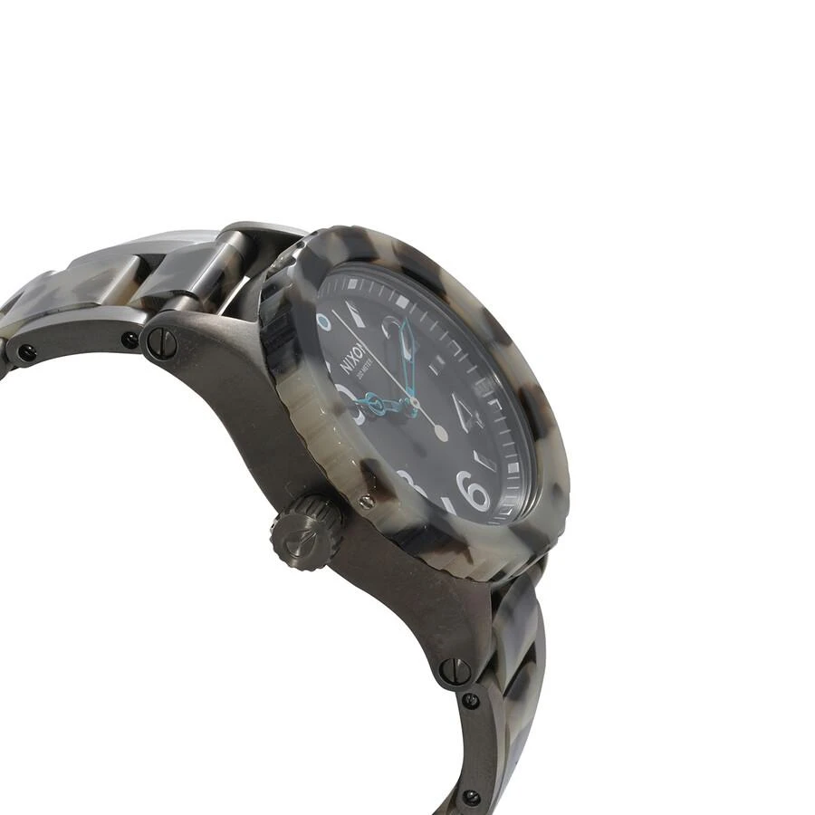 Nixon 38-20 Lefty Quartz Black Dial Unisex Watch A410-2590-00 2