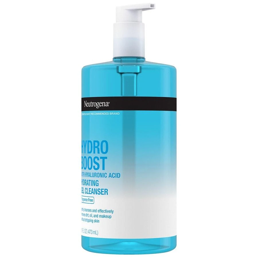 Neutrogena Hydro Boost Gel Facial Cleanser Fragrance-Free 6