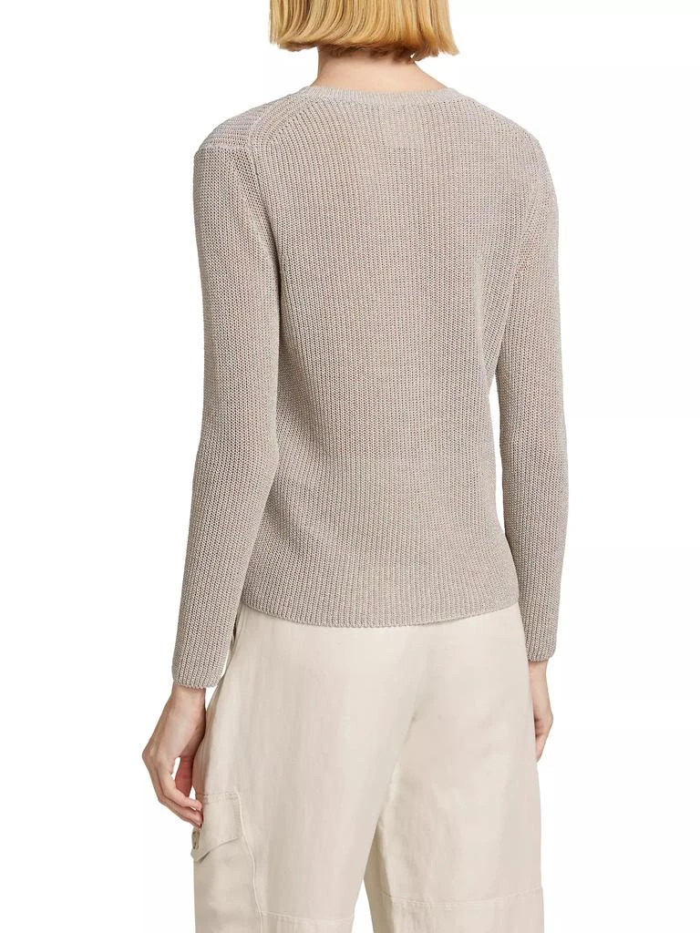 Marella Pioppo Crewneck Shimmer Sweater 5