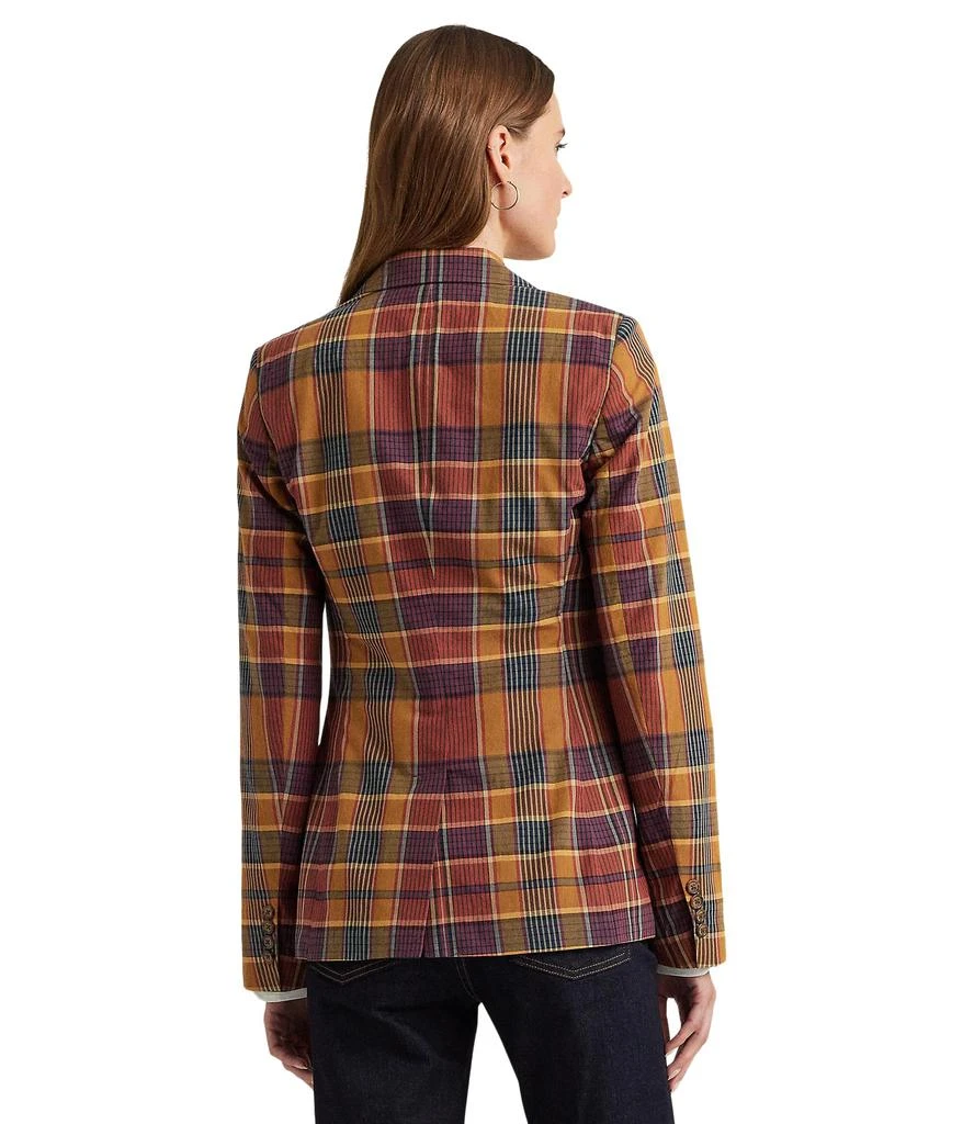 Ralph Lauren Cotton Madras Blazer 2