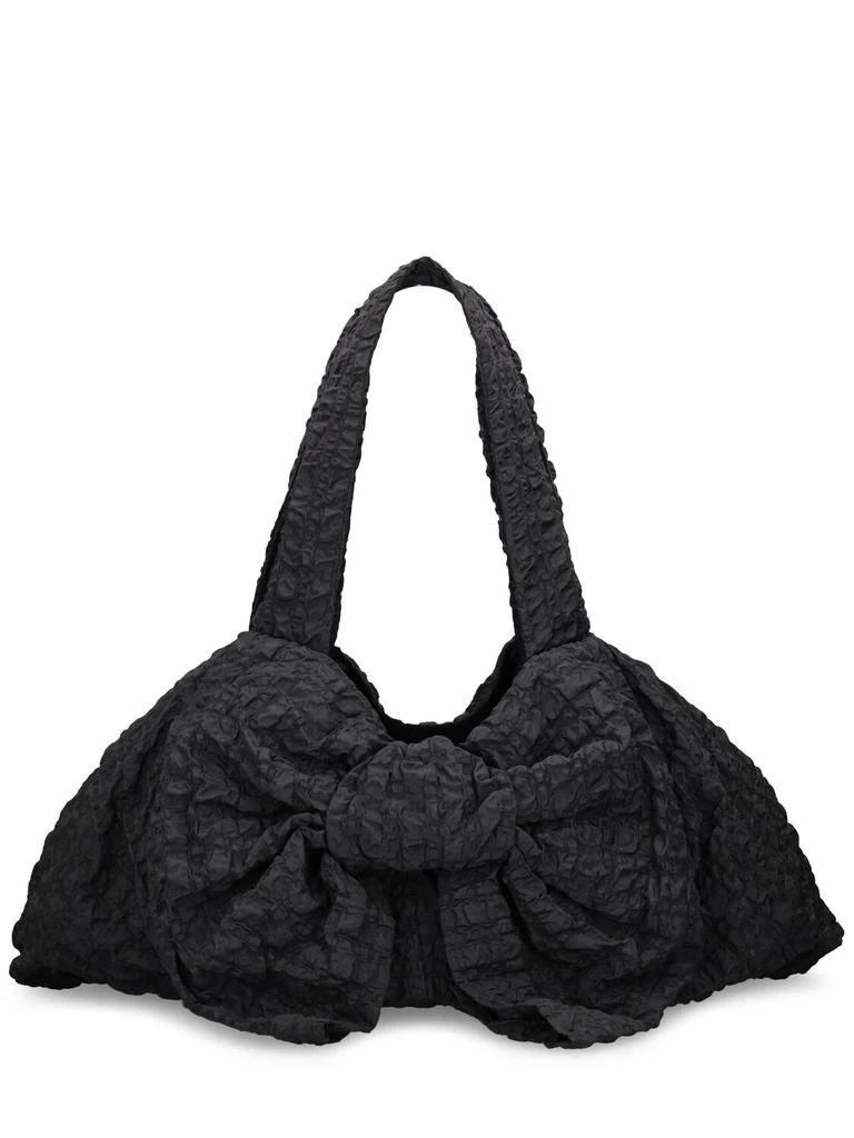 CECILIE BAHNSEN Vinny Seersucker Nylon Tote Bag 1