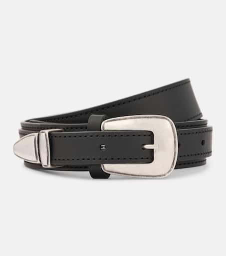 Lemaire Minimal Western leather belt 90CM - Belts - BeyondStyle Lemaire Minimal Western leather belt 90CM - Belts - BeyondStyle