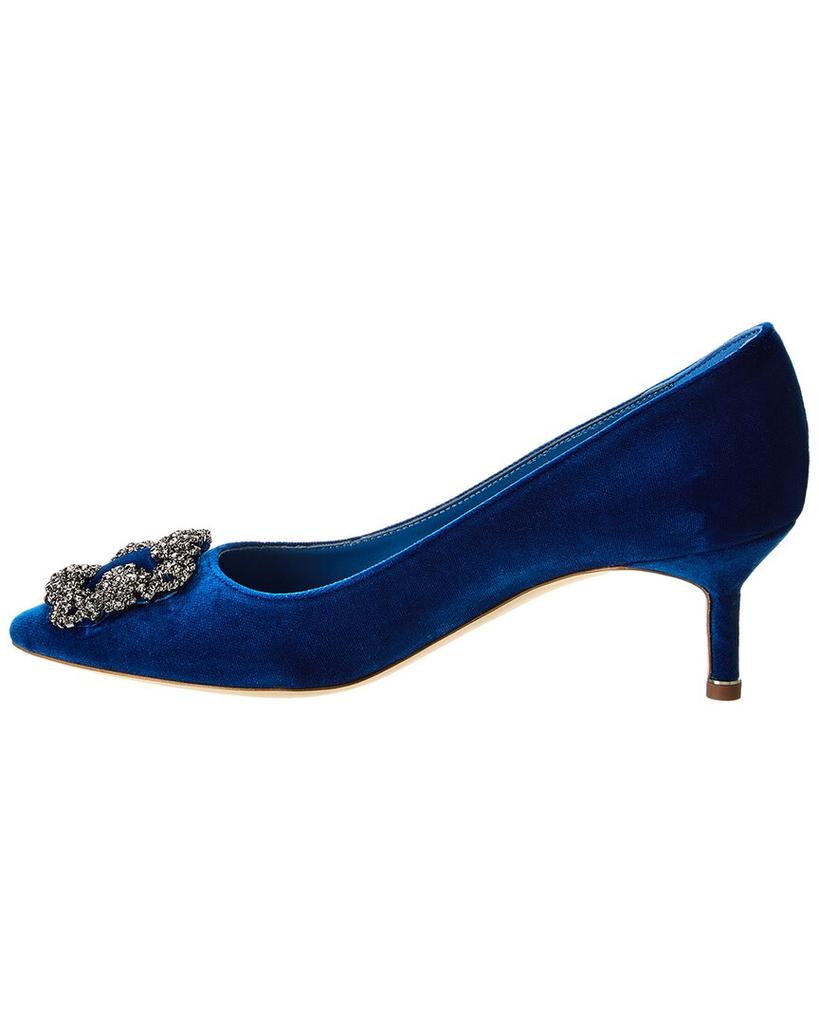 Manolo Blahnik Hangisi 50 Velvet Pump