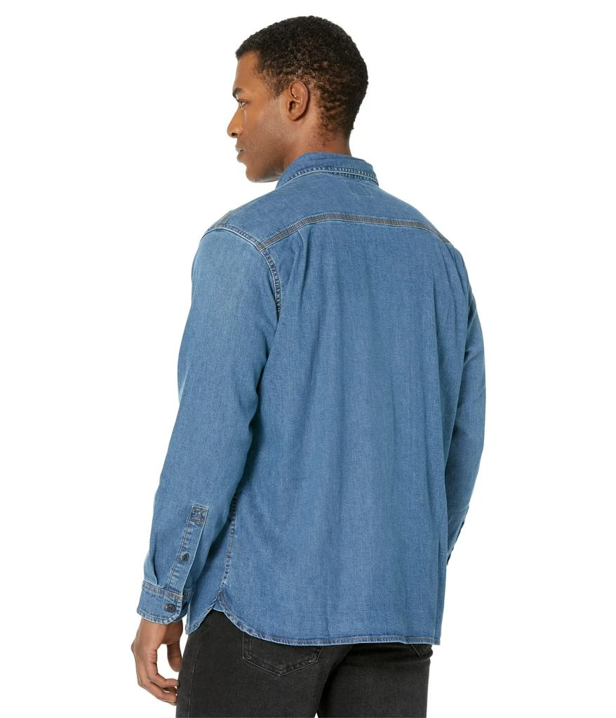 L.L.BEAN BeanFlex Denim Shirt Traditional Fit 2