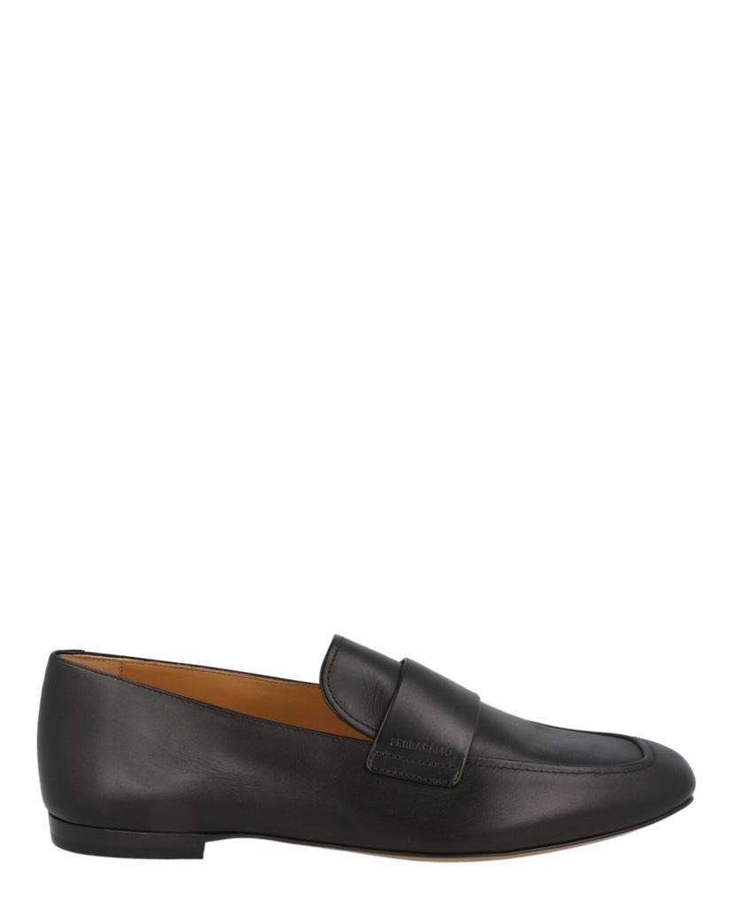 Salvatore Ferragamo Fort Signature Leather Loafers