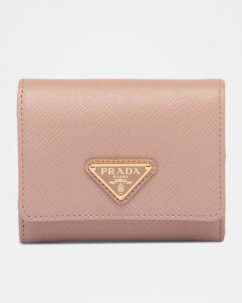 Prada Small Saffiano Leather Wallet 1