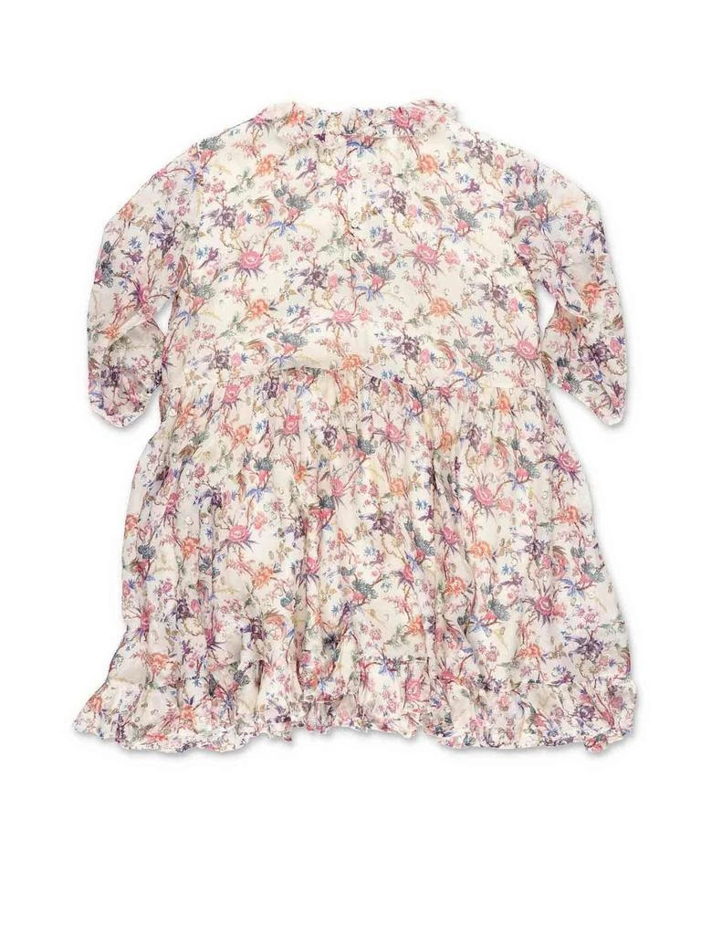 Bonpoint Bonpoint Floral-Print Ruffled Dress, Size 8Y 3