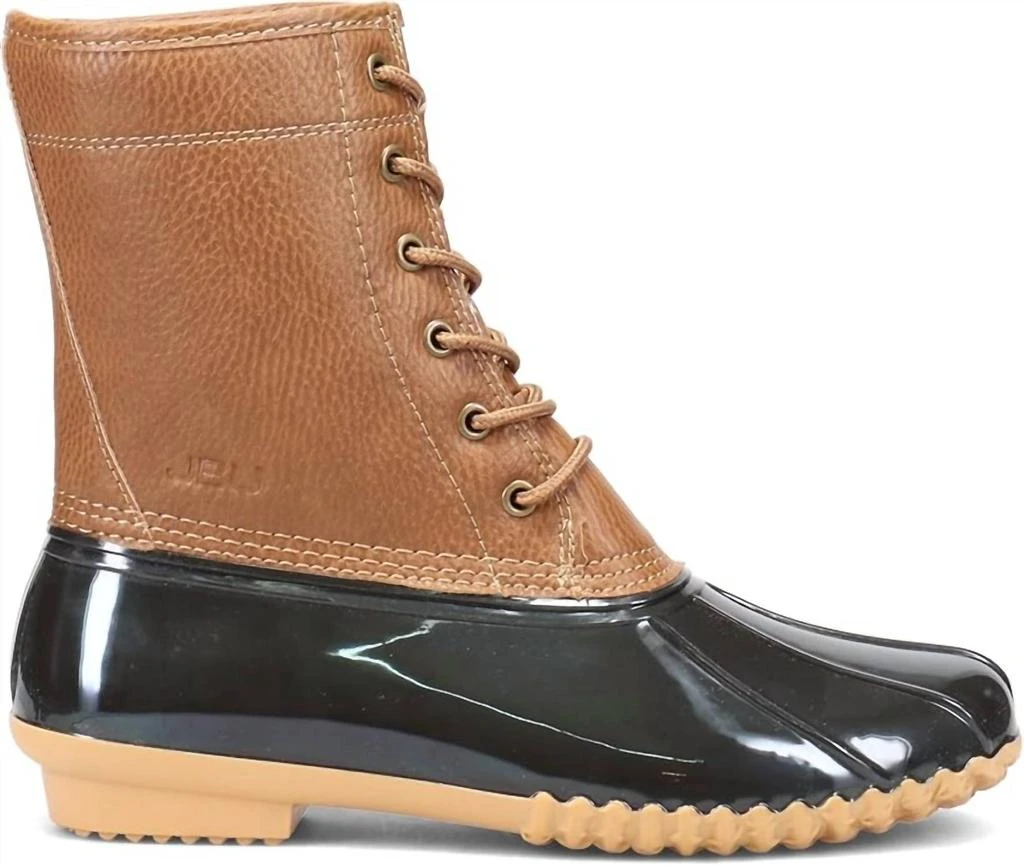 JBU BY JAMBU Women's Maplewood Waterproof Rain Mid Calf Boot In Chocolate Brown 2