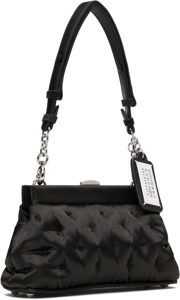 MAISON MARGIELA Black Small Glam Slam Embroidery Clutch Bag 2