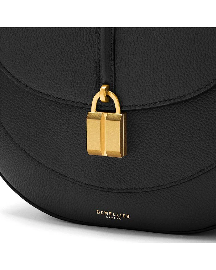 Demellier Siena Small Leather Saddle Bag 5