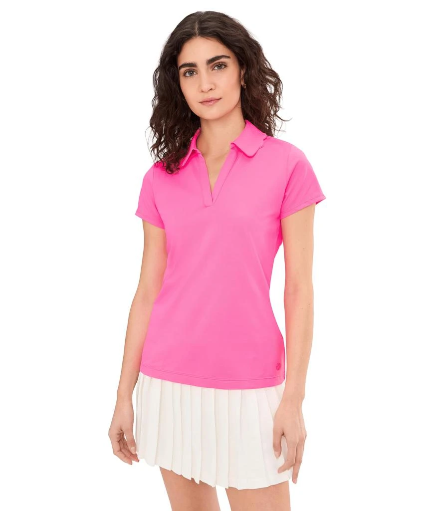 Lilly Pulitzer Frida Scallop Polo UPF 50