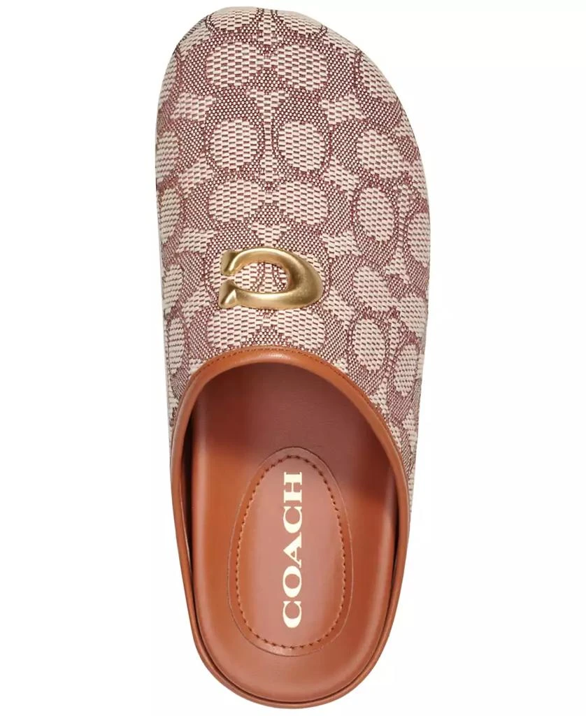 Coach Women's Hadley Slip On Clog Flats 4