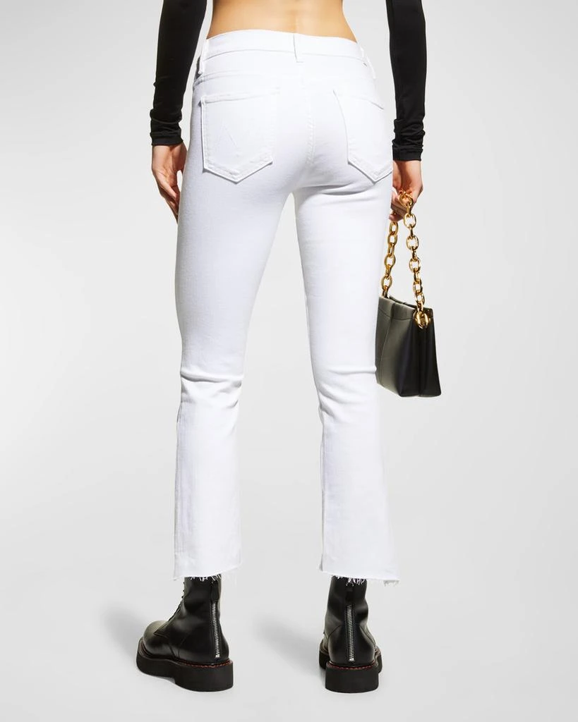 MOTHER The Insider Crop Step Fray Jeans 5