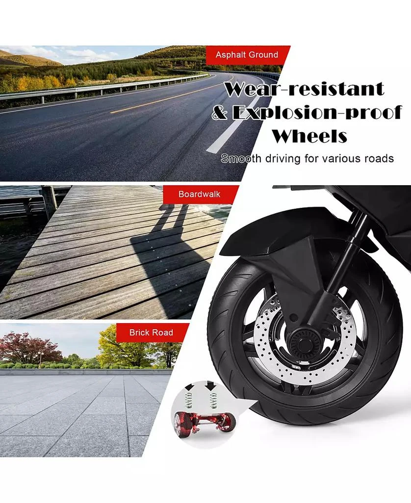 SUGIFT 12V Kids Ride On Motorcycle Electric Motor Bike 10