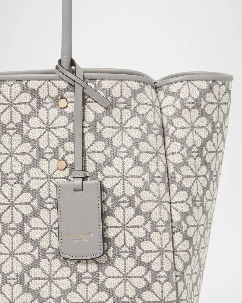Kate Spade large spade flower jacquard tote bag 5