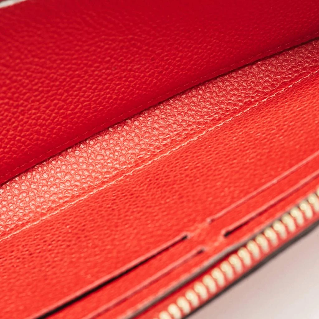Louis Vuitton Louis Vuitton Cherry Monogram Empreinte Leather Clemence Wallet 4