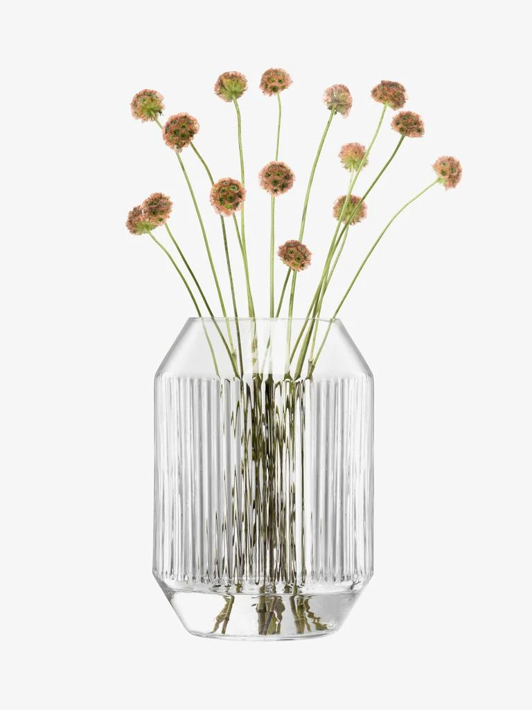 LSA International Rotunda lantern-vase h26cm clear 3