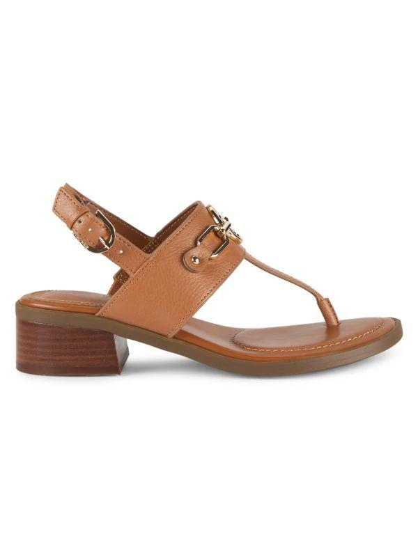 Tommy Hilfiger 38MM Logo Block Heel Sandals 1