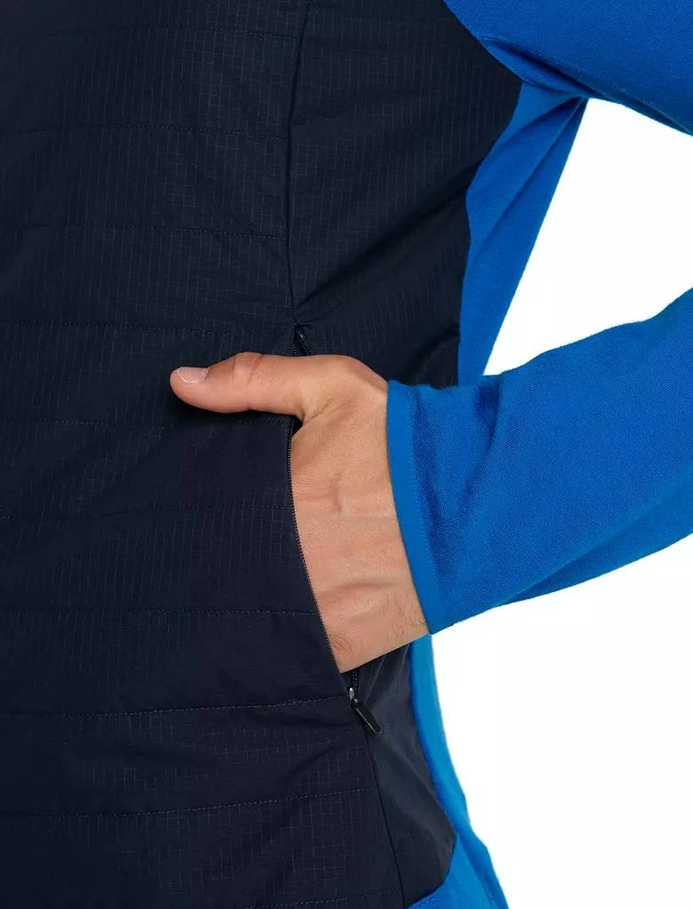 Icebreaker icebreaker Men's Merino Quantum Hybrid Long Sleeve Full Zip Hoodie 4