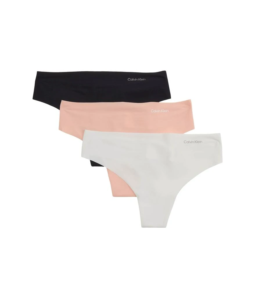 Calvin Klein Invisibles 3-Pack Thong 1