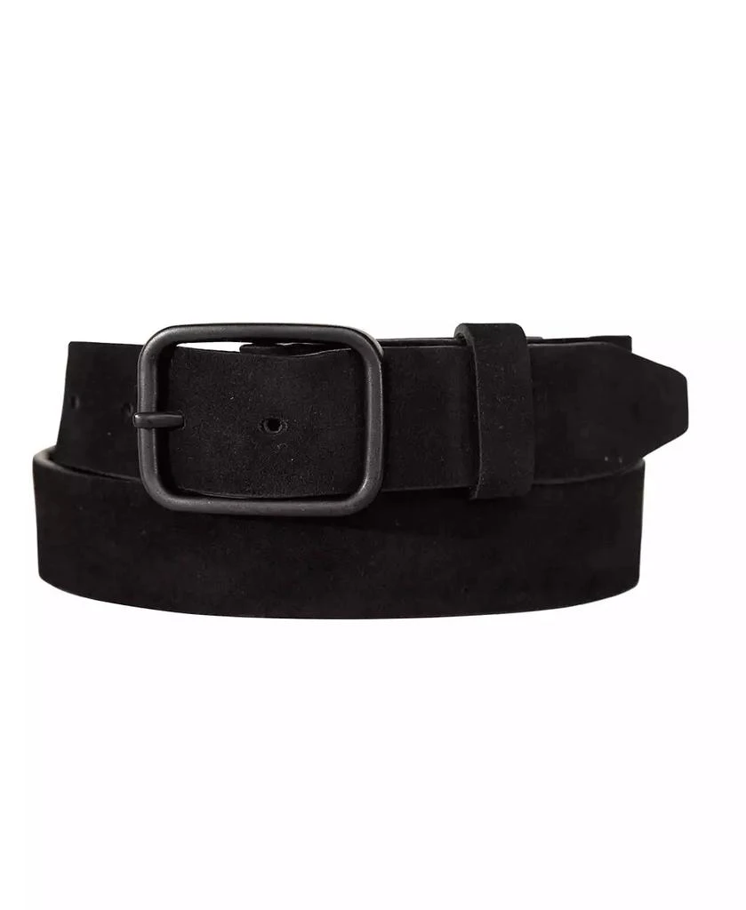 Lucky Brand Men's Distressed Suede Leather Belt 1
