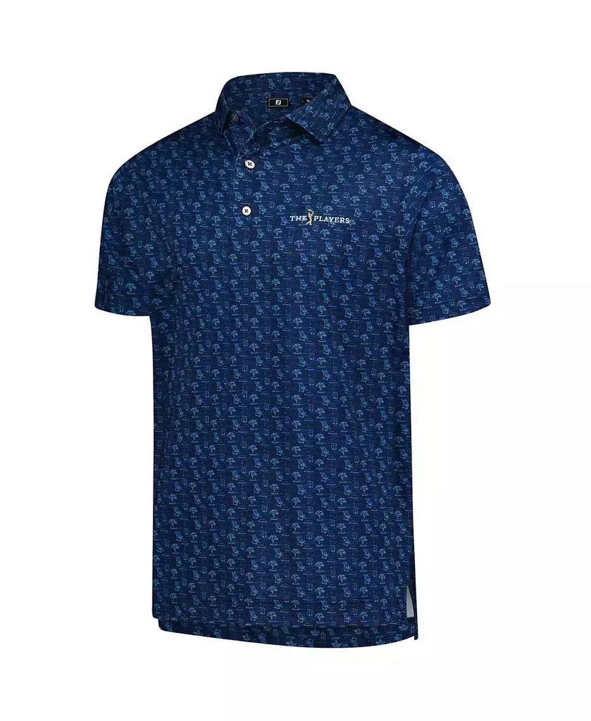 FootJoy Men's Navy THE PLAYERS ProDry All Over Print Polo Shirt 4