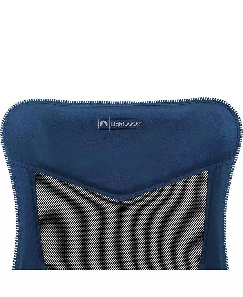 ECR4Kids Lightspeed Outdoors Tall Swivel Camp Chair, Blue 5