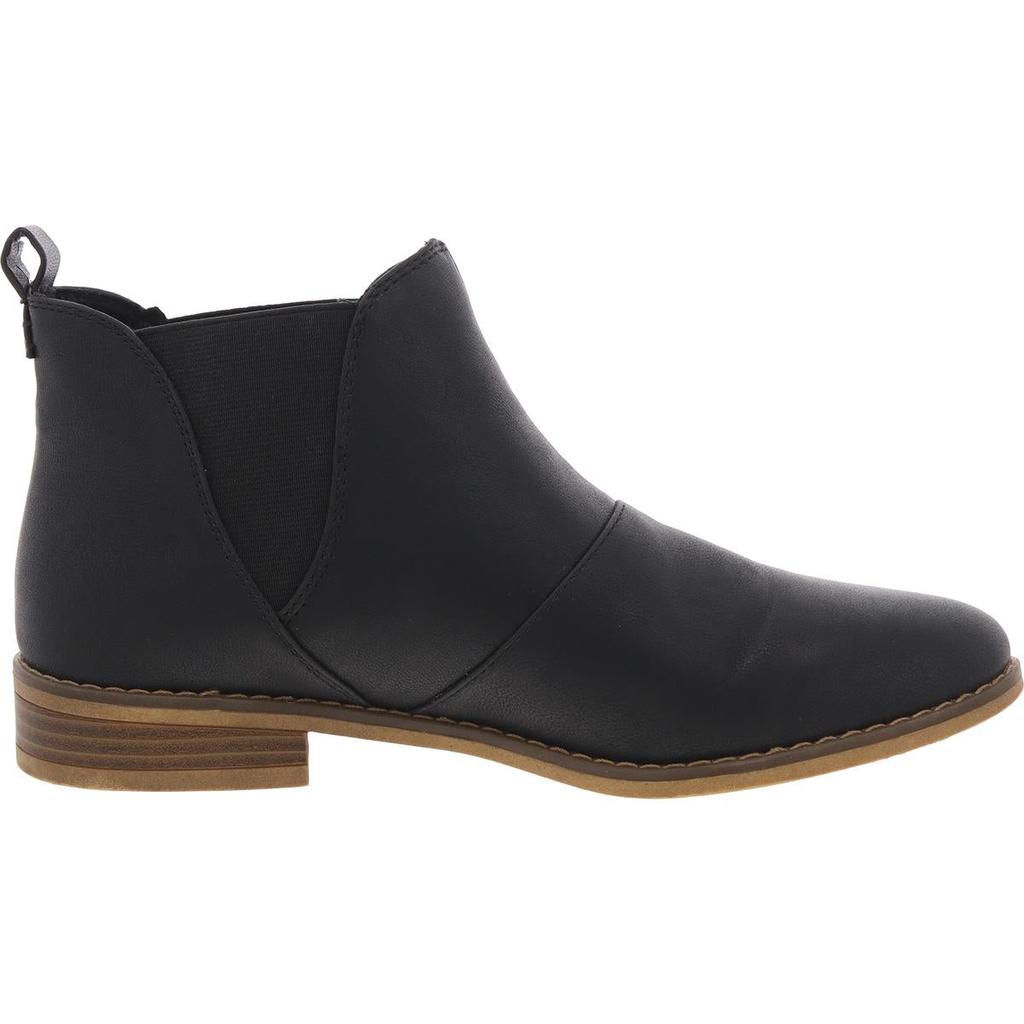 Rocket Dog Womens Stretch Faux Leather Chelsea Boots