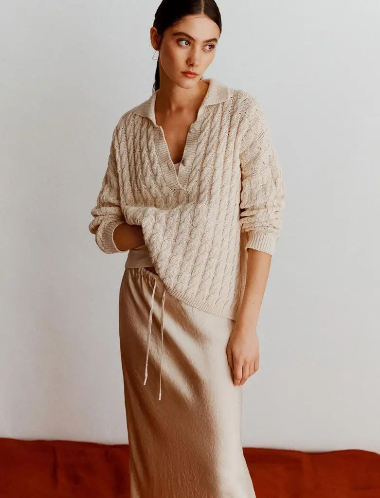 Marella Cotton polo sweater 3