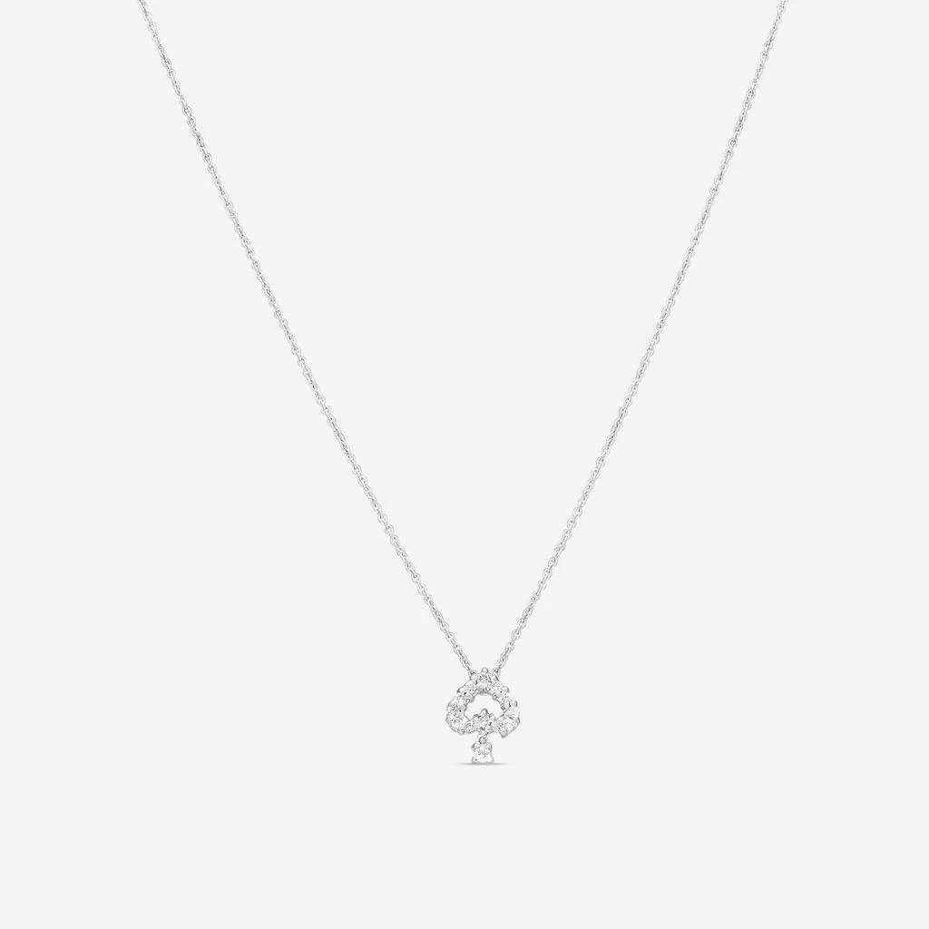 Roberto Coin Roberto Coin 18K White Gold Diamond Pendant Necklace 001589AWCHX0 1