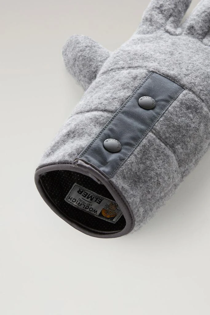 Woolrich Gloves in Recycled Wool Blend - Elmer / Woolrich - Men - Gray 2