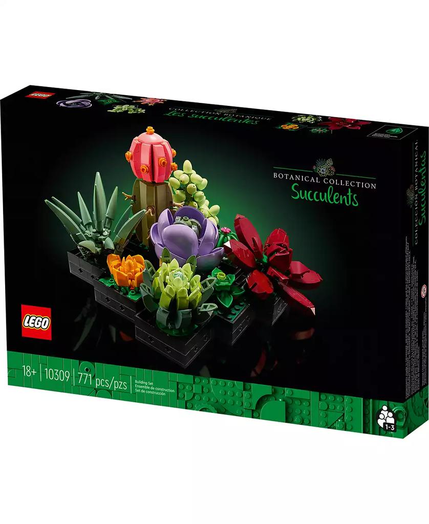 LEGO Icons 10309 Succulents Botanical House Plants Adult Toy Building Set