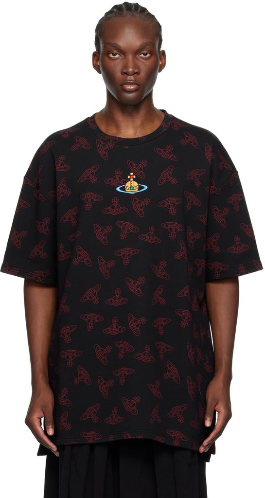 Vivienne Westwood｜ (CLASSIC T-SHIRT MULTICOLOR ORB (3G0 Vivienne Westwood CLASSIC T-SHIRT MULTICOLOR ORB | REVERSIBLE