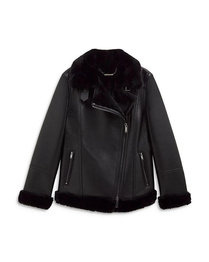 HOBBS LONDON Ali Faux Leather Moto Jacket 6