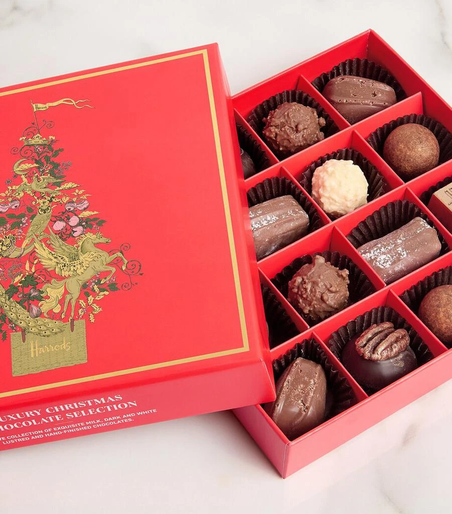 Harrods 16-Piece Luxury Christmas Chocolate Selection (205g) 4