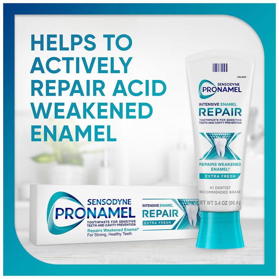 Sensodyne Pronamel Intensive Enamel Repair Toothpaste For Sensitive Teeth Extra Fresh