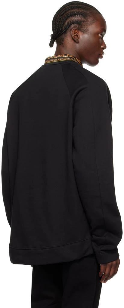 Versace Black Appliqué Sweatshirt 3