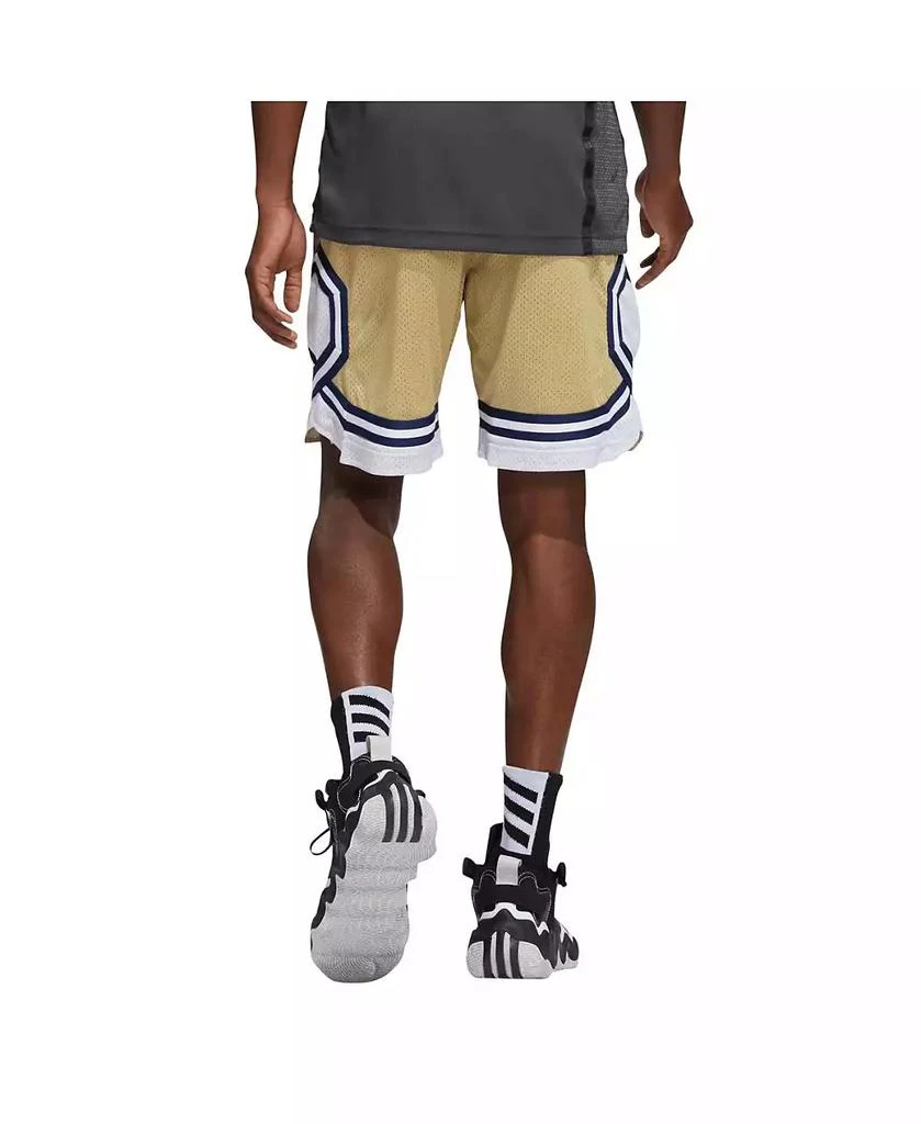 Adidas Men's Gold Georgia Tech Yellow Jackets Swingman AEROREADY Basketball Shorts 2