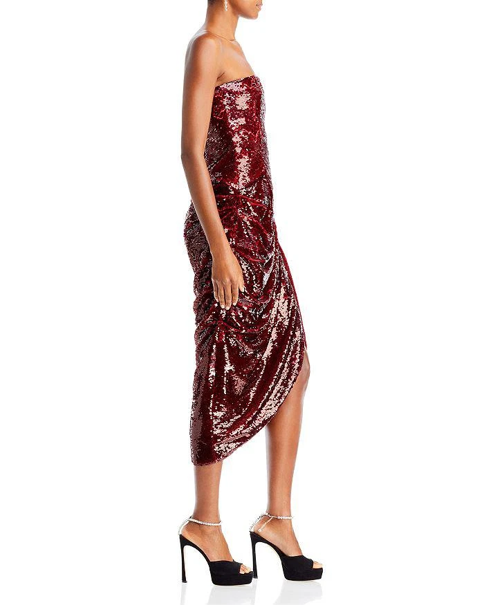Cinq à Sept Shea Strapless Sequin Dress 4
