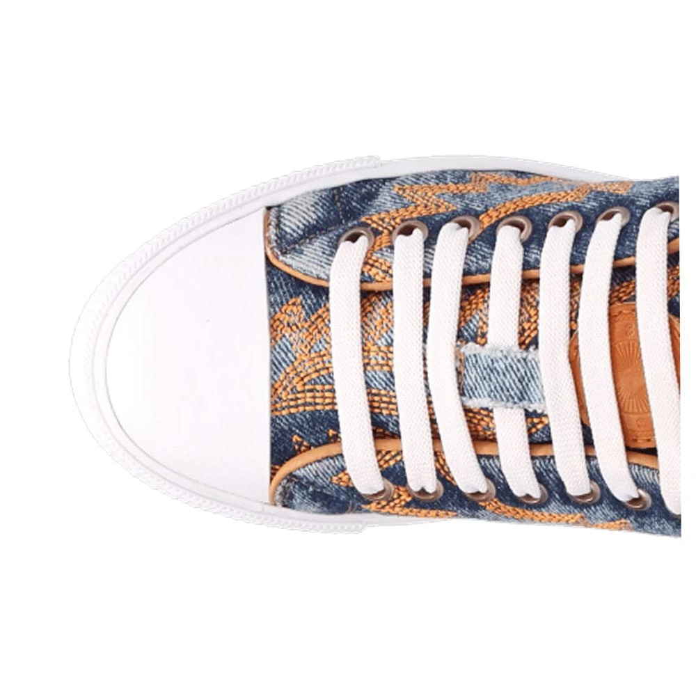Dingo Campus Embroidered Lace Up Sneakers 4